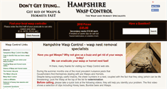 Desktop Screenshot of hampshire-waspcontrol.co.uk